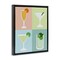 Stupell Industries Pastel Bar Cocktails Framed Floater Canvas Wall Art Design by Natalie Carpentieri